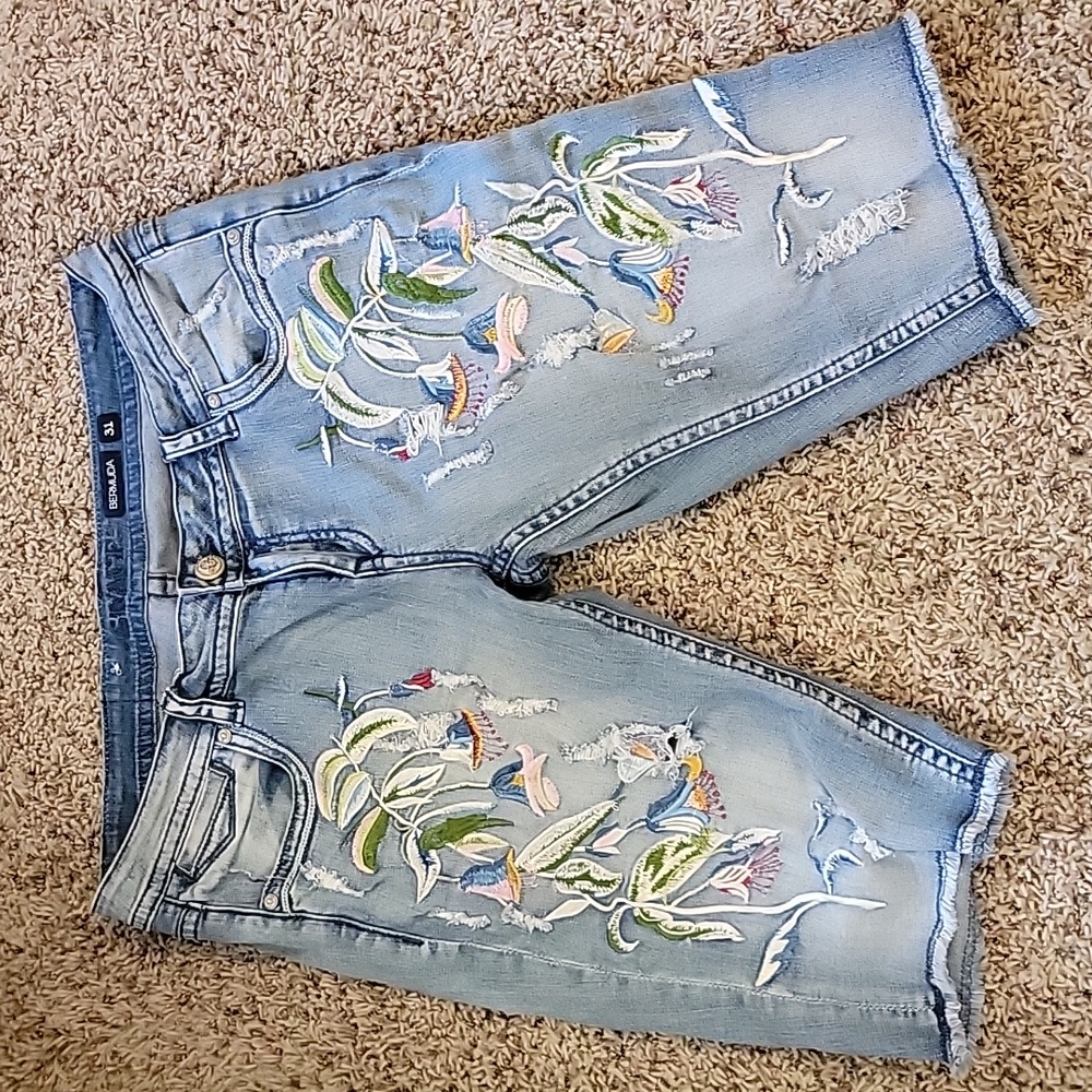 Grace Denim Shorts